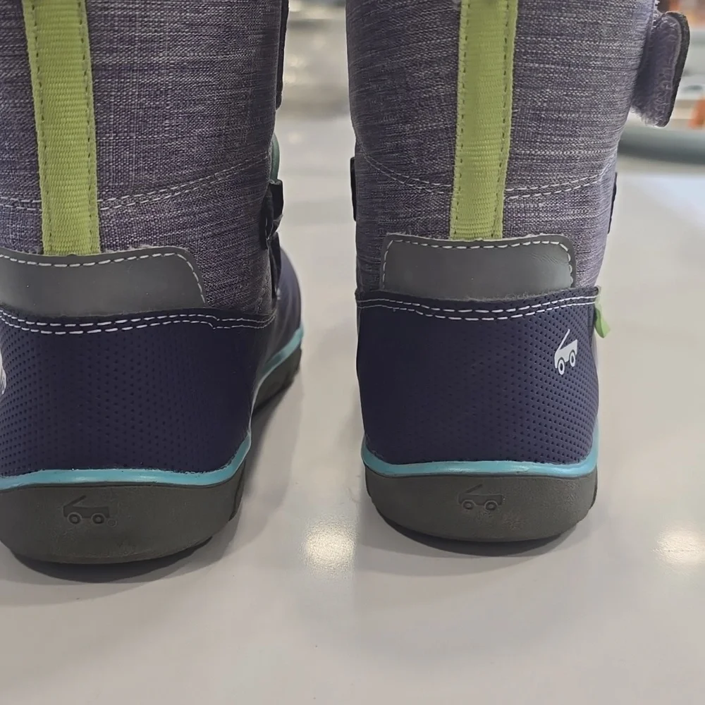 Girls See Kai Run Gilman Purple Winter Boots Size 13 Waterproof & Insulated - Picture 7 of 9